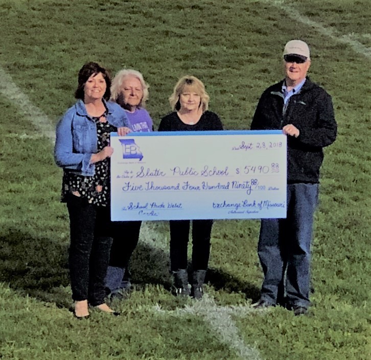 Exchange Bank Donation