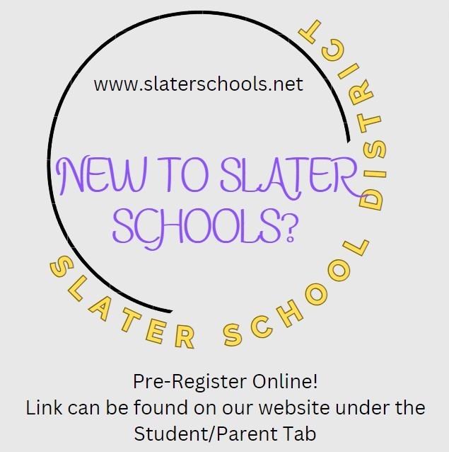 PreRegistration Online Slater School District