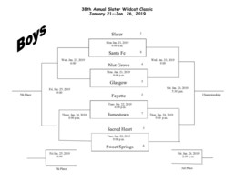 Boys Bracket